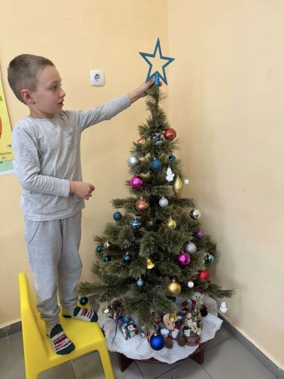Нова година в ДГ "Роза", с. Борец.  5